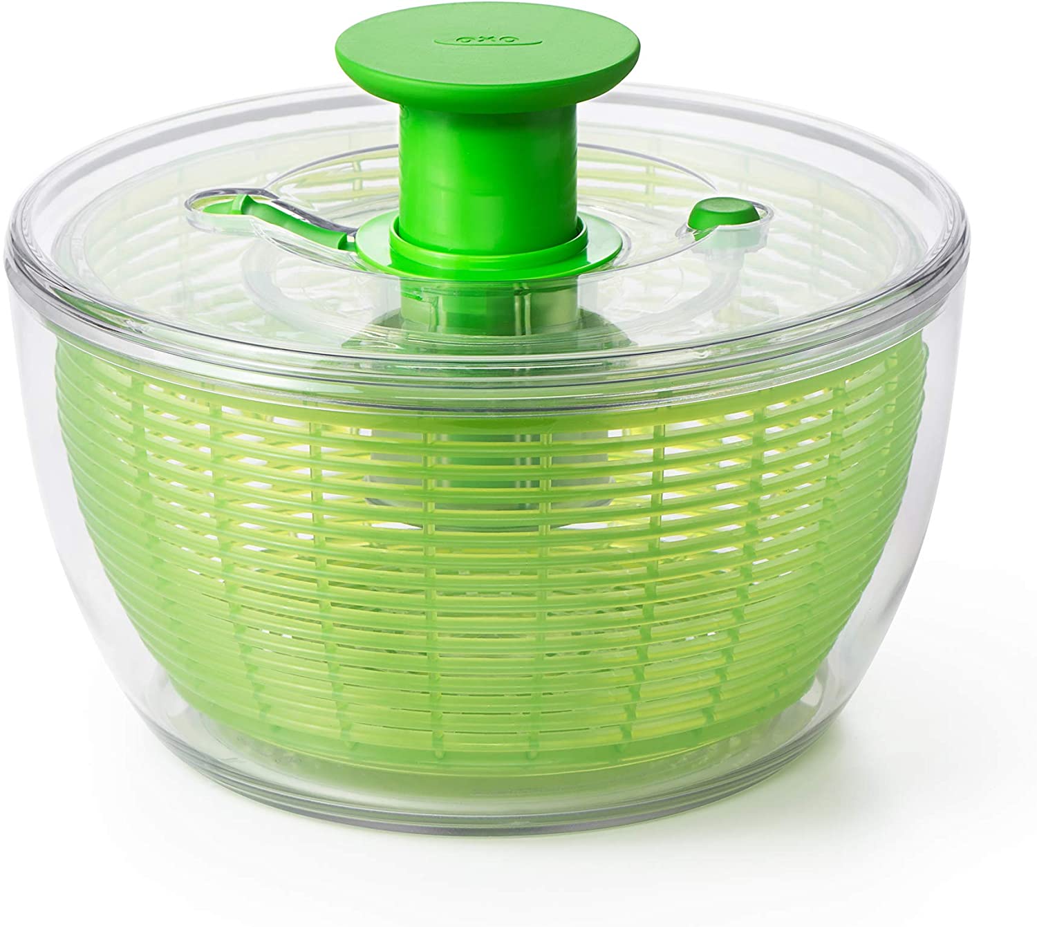 OXO Good Grips Large Salad Spinner - 6.22 Qt., White New Zealand